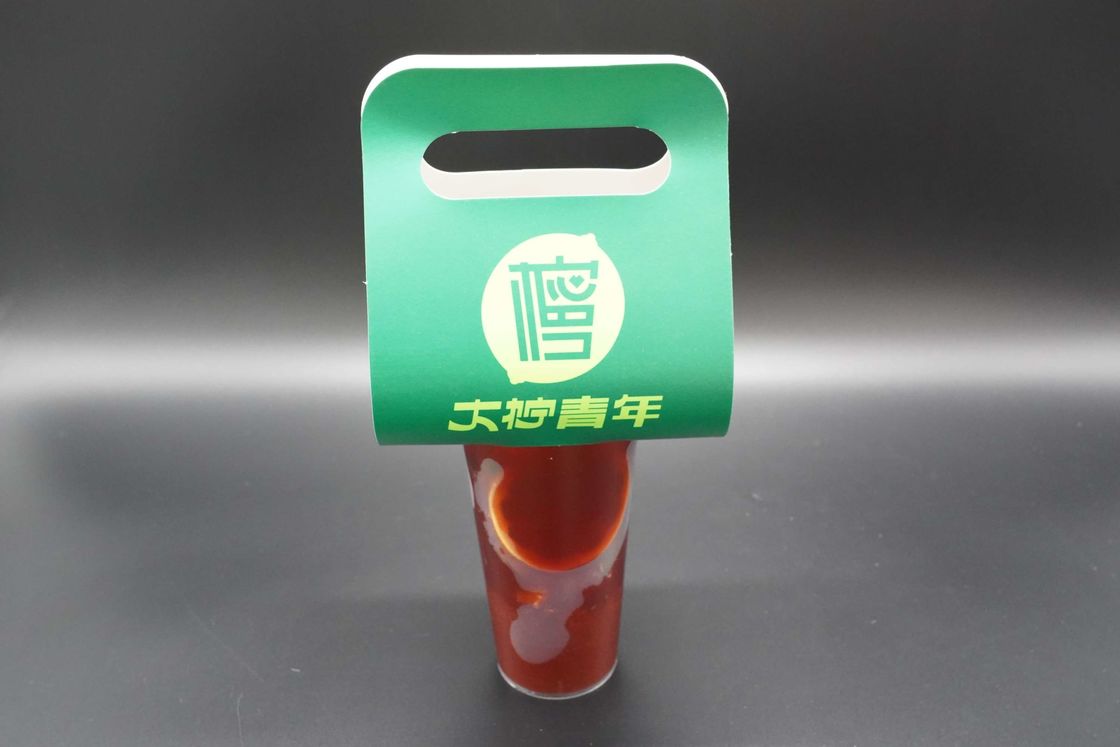 Custom Print Disposable Cardboard Kraft Single Cup 2 Cups Take Away Drink Coffee Paper Cup Carrier Holders